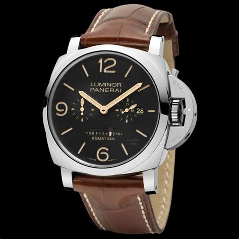 panerai luminor 1950 8 day gmt|Panerai Luminor equation of time.